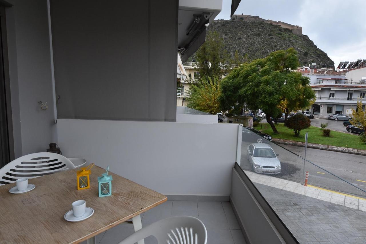 Palamidi View Newly Constructed Apartment 나플리오 외부 사진